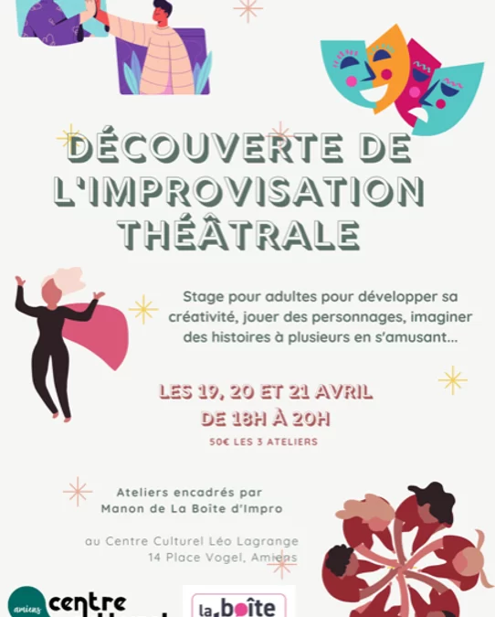Un stage pour les adultes en avril 2023